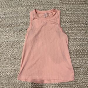 CALIA by Carrie Underwood Women's Racerback Tank Top Pink Ribbed Size Large